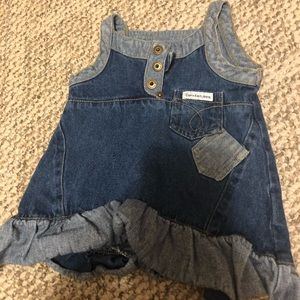 Calvin Klein jean dress